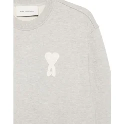 Appliqued Crew Neck Sweatshirt