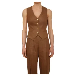 Asymmetric Cuts Waistcoat