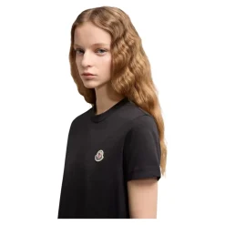Bawełniana Koszulka z Naszywką Logo (Trzy Sztuki)