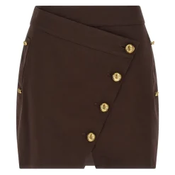 Bawełniana Mini Spódniczka Gabardine