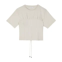 Bawełniany top typu bustier