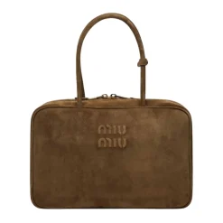 Beau Suede Handbag
