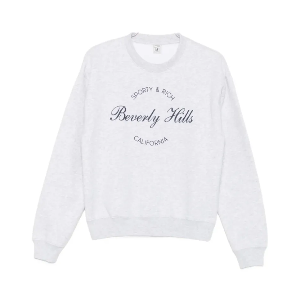 Beverly Hills Logo-Print Sweater