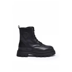 Biker Lace-up Boots