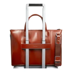 Blue Square Slim Computer Bag