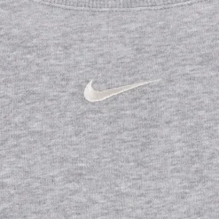 Bluza Cropped z Okrągłym Dekoltem Phoenix Fleece