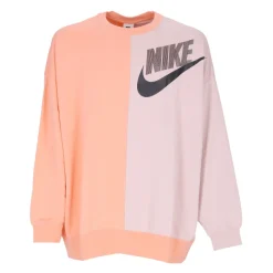 Bluza dresowa z długim rękawem i okrągłym dekoltem