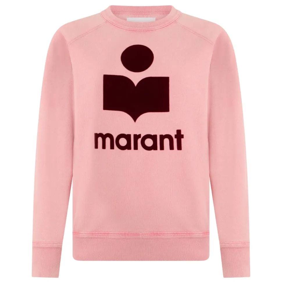 Bluza dresowa z mieszanki bawełny z logo