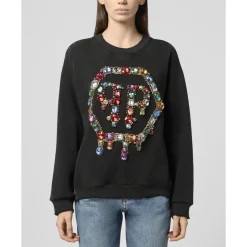 Bluza z odkrytymi plecami Hexagon Stones