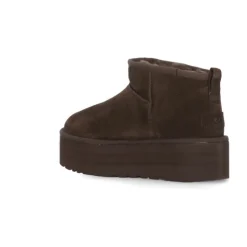 Botki Classic Ultra Mini Platform Burnt Cedar