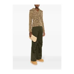 Bow Raffia Clutch