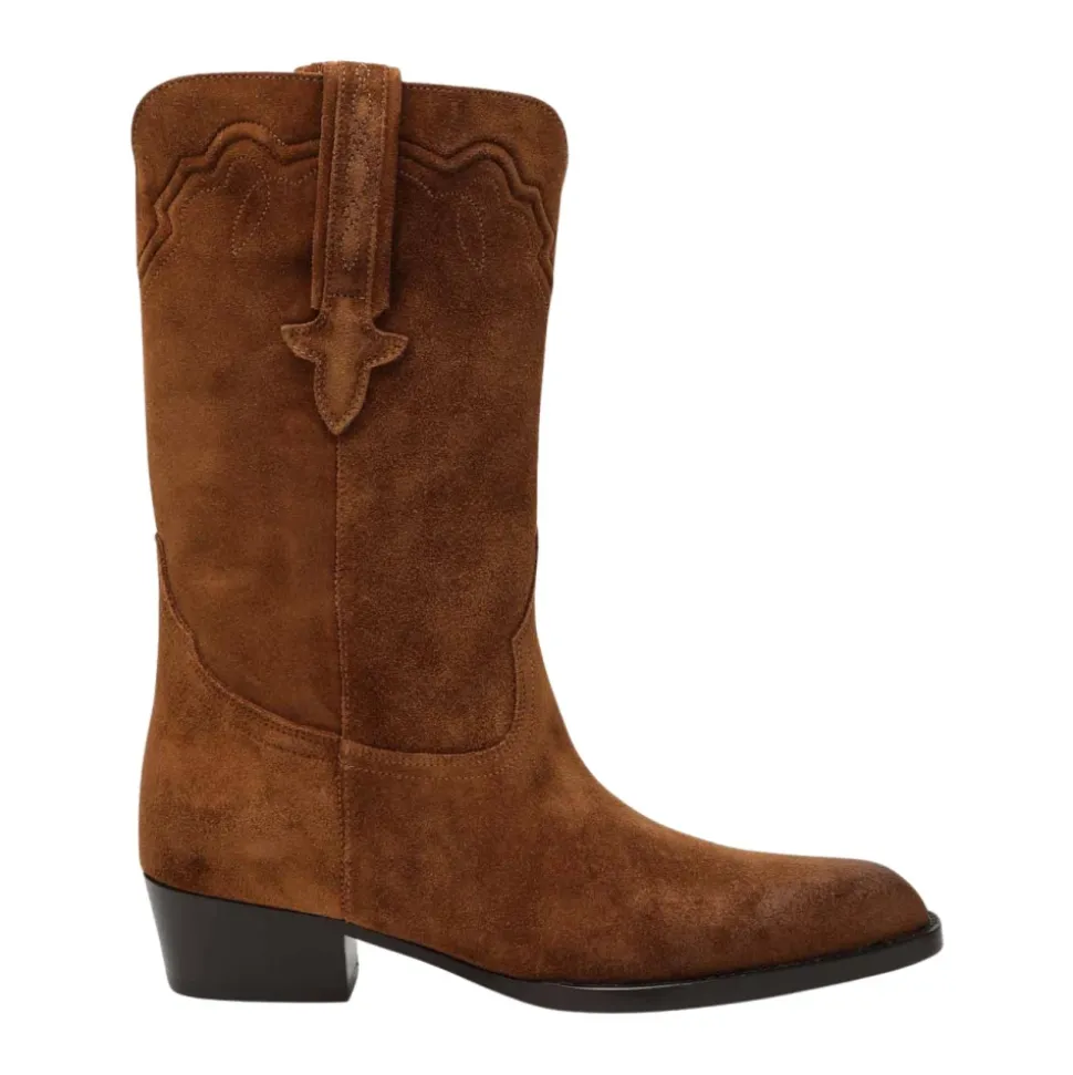 Brandy Skórzane Buty