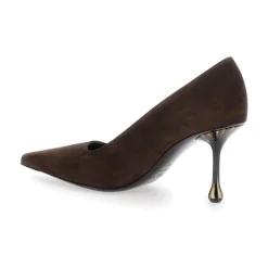 Brązowe eleganckie szpilki IXIA