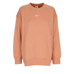 Brązowy Sweter z golfem z polaru