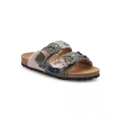 Buckle Patc Sandal