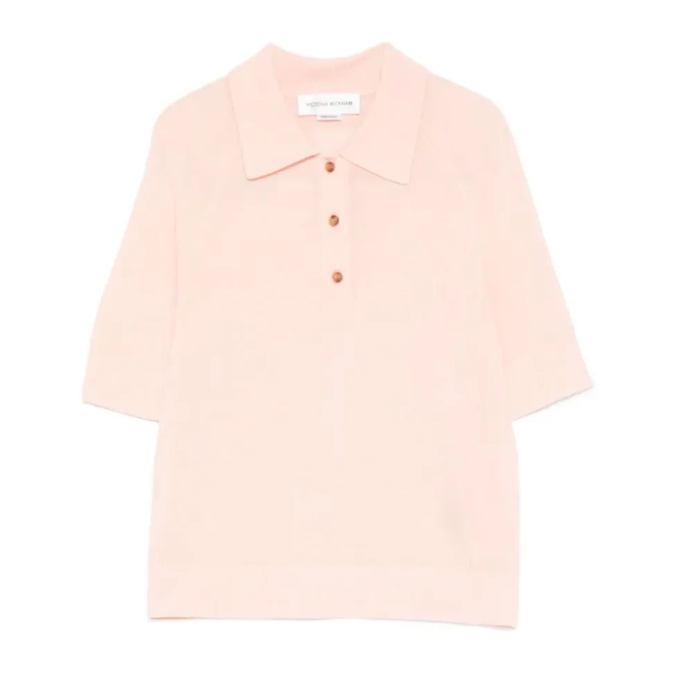 Buttoned Polo Top