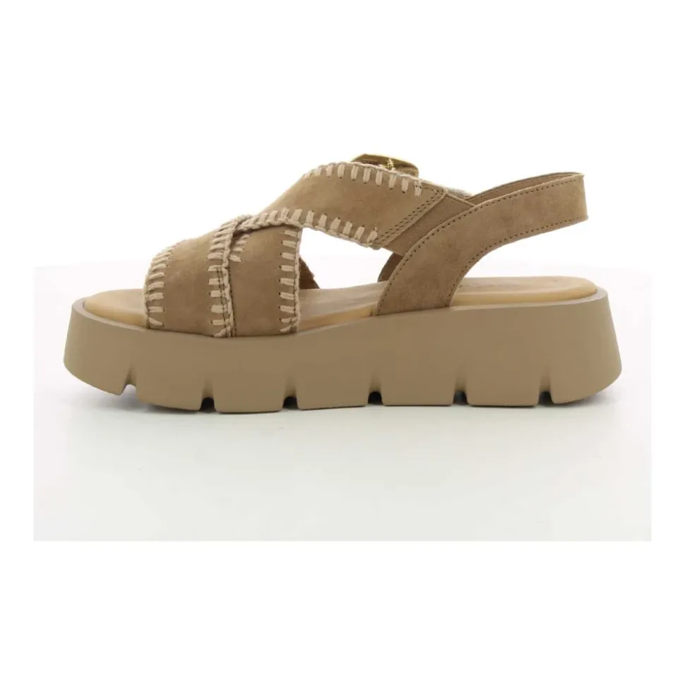 Buty Damskie w Kolorze Cognac
