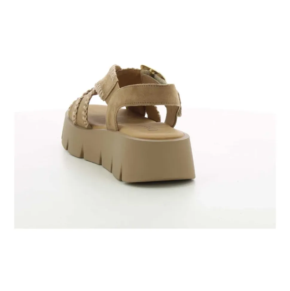 Buty Damskie w Kolorze Cognac
