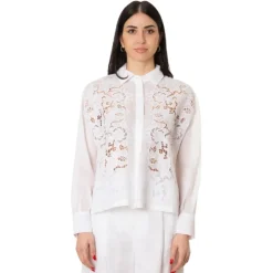Camicia con ricami