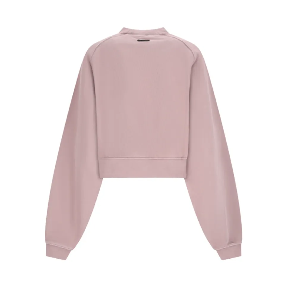 Campus 90's Cropped Raglan Crewneck