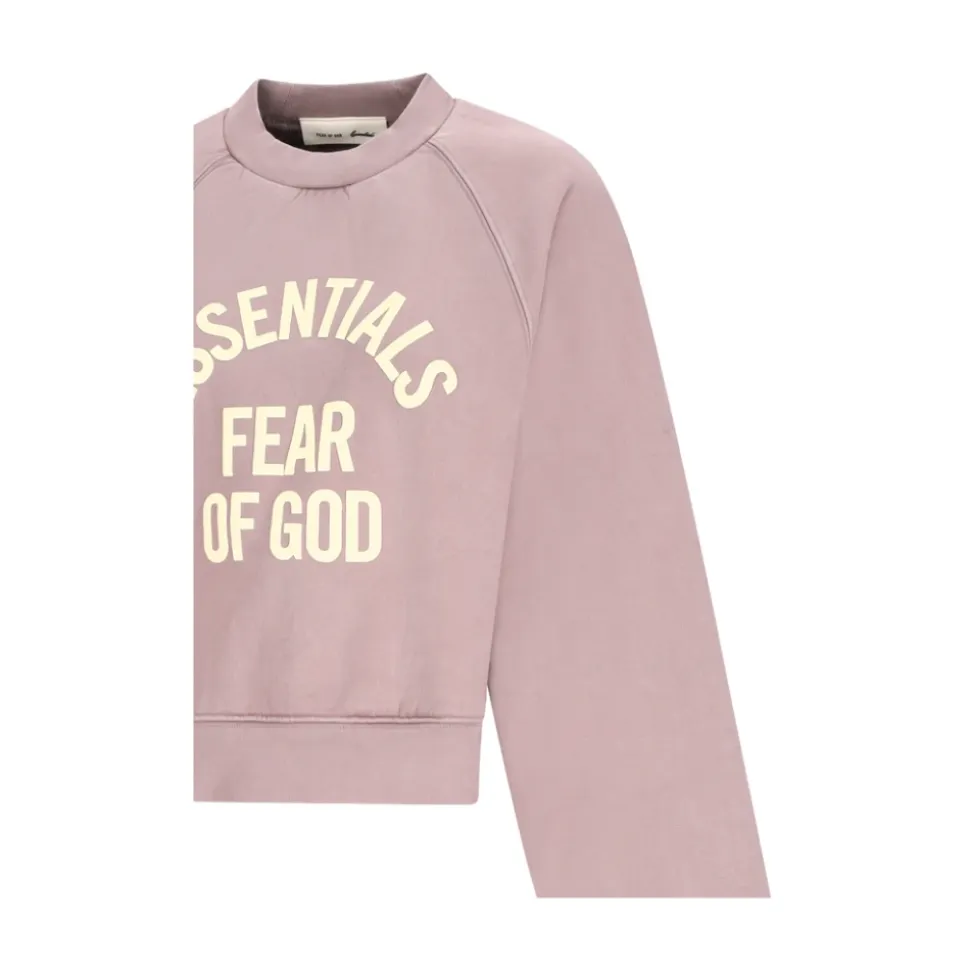 Campus 90's Cropped Raglan Crewneck