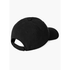Carhartt WIP Canvas Cap Black stone washed Uniwersalny
