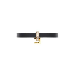 Choker z logo z klejnotem