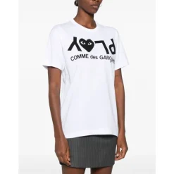 Comme des Garcons T-shirts and Polos Biały