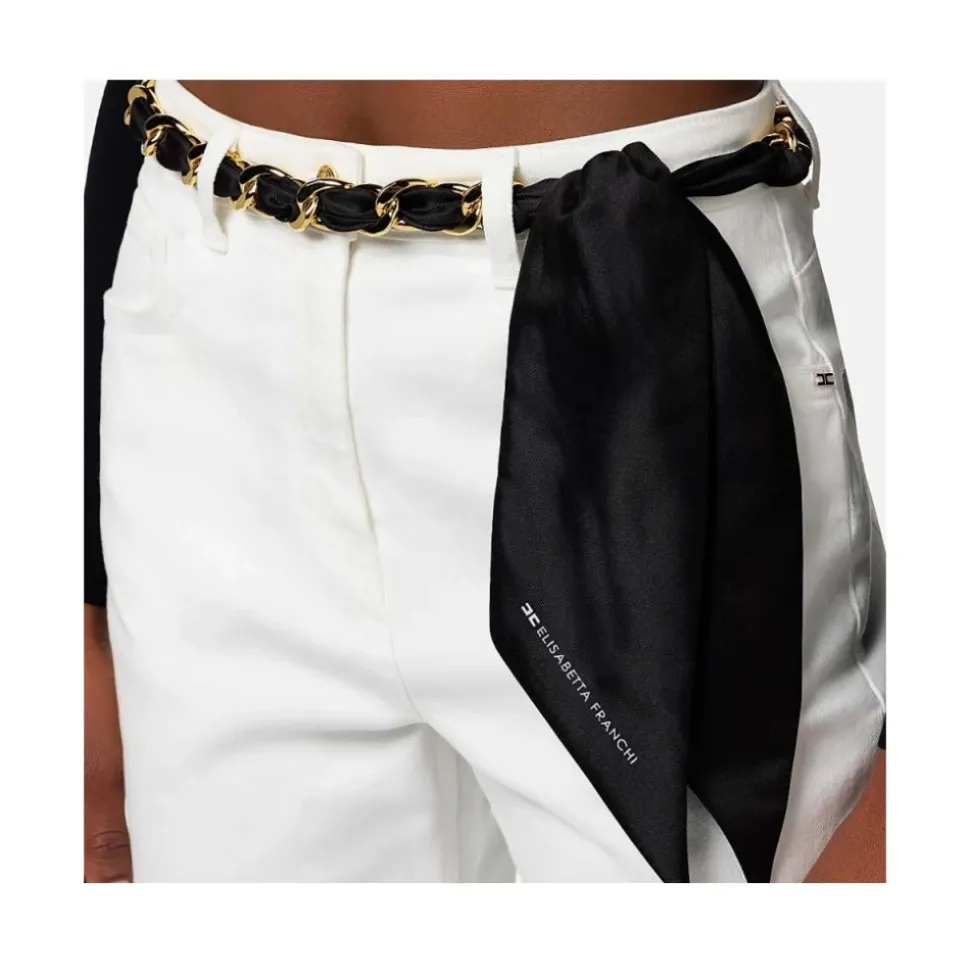 Cropped Palazzo Jeans