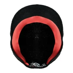 Czarna Elastyczna Czapka Bermuda Unisex