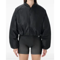 Czarna Kurtka Bomber