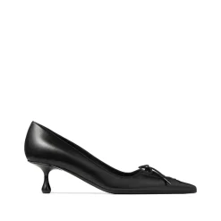 Czarne eleganckie damskie szpilki
