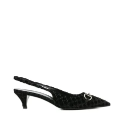 Czółenka Slingback z wędzidłem