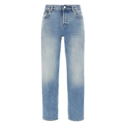 Damskie jeansy slim fit z bawełny