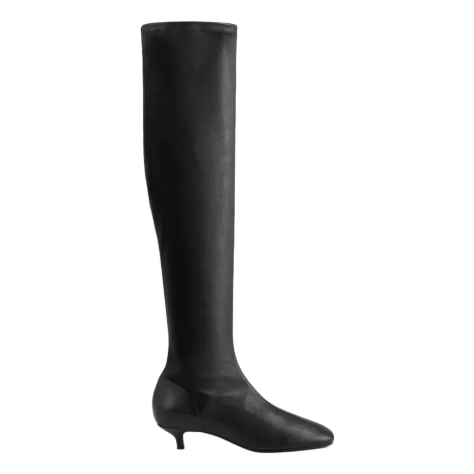 Day Nappa Knee-High Boots