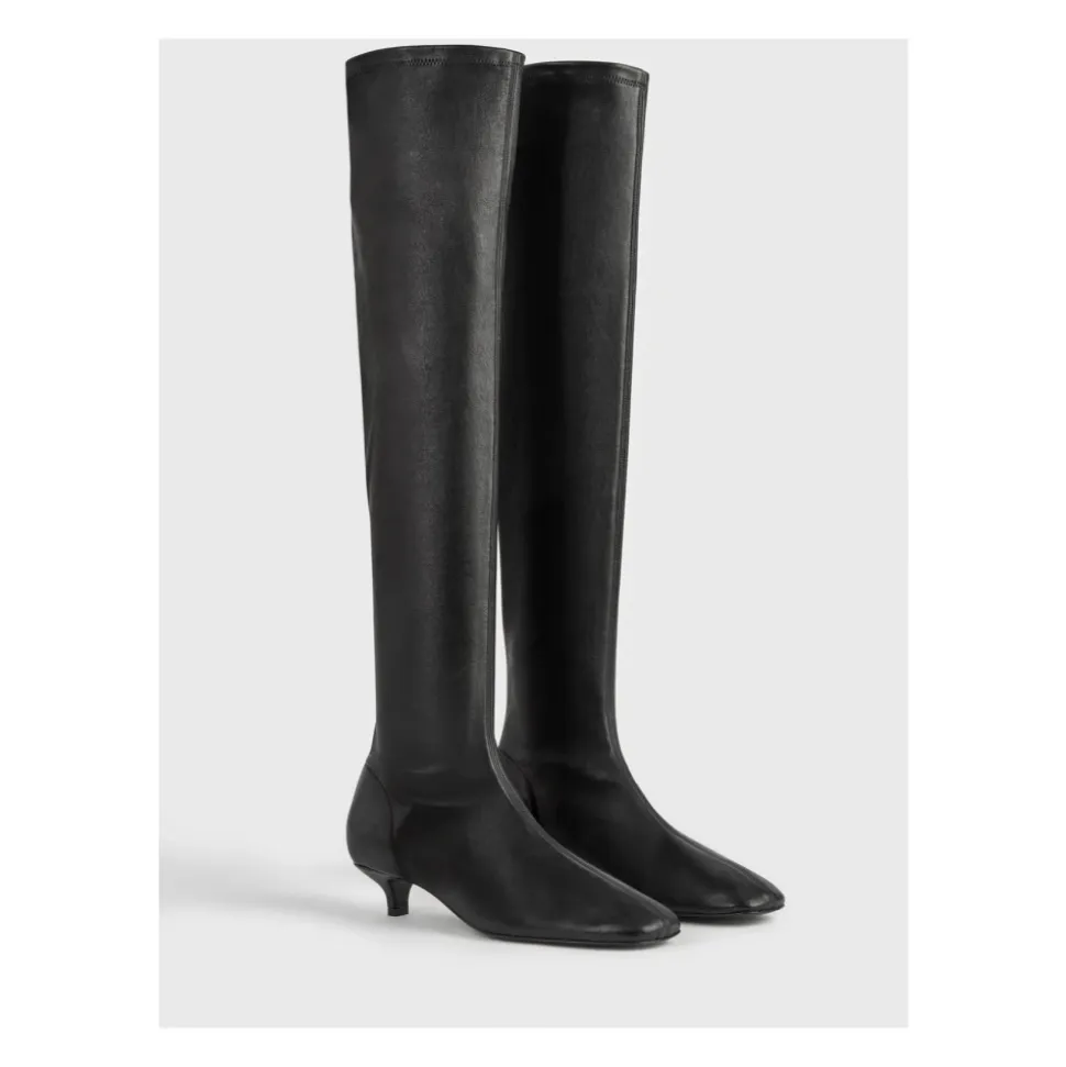 Day Nappa Knee-High Boots