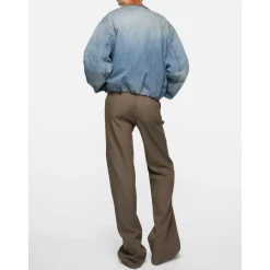 Denimowa Kurtka Bomber