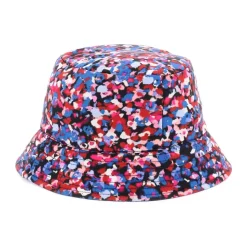 Dwustronny kapelusz typu bucket z kwiatowym wzorem