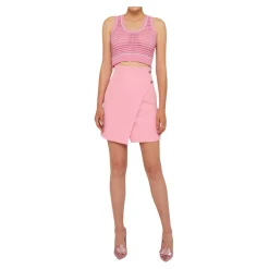 Dzianina z okrągłym dekoltem