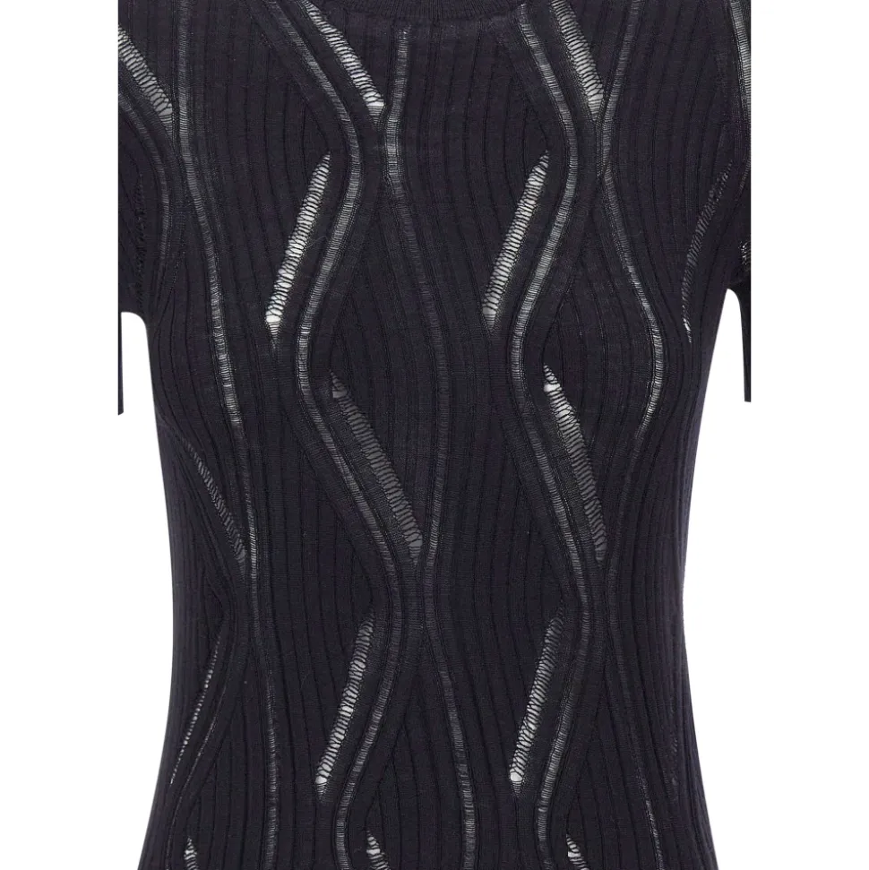 Dzianinowy top