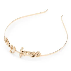 Elegancka metalowa opaska do włosów