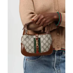 Elegancka mini torebka Gucci z motywem końskiego wędzidła