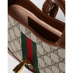 Elegancka mini torebka Gucci z motywem końskiego wędzidła