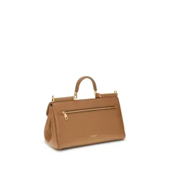 Elegancka Sicilia Skórzana Torebka
