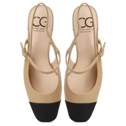 Eleganckie Slingback Block Heels Pumps