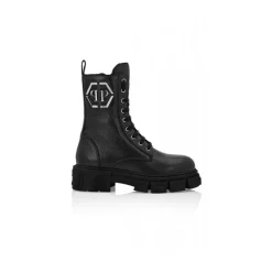 Embossed Army Boot