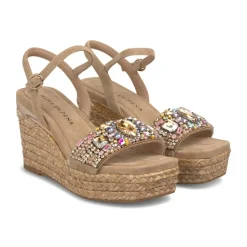 Esparto Sandal With Beading