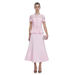 Fine Lace Midi Dress