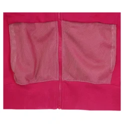 Fireberry/Biały Bluza z Zamkiem Sportowa Air Top