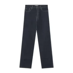 Flocked Denim Jeans